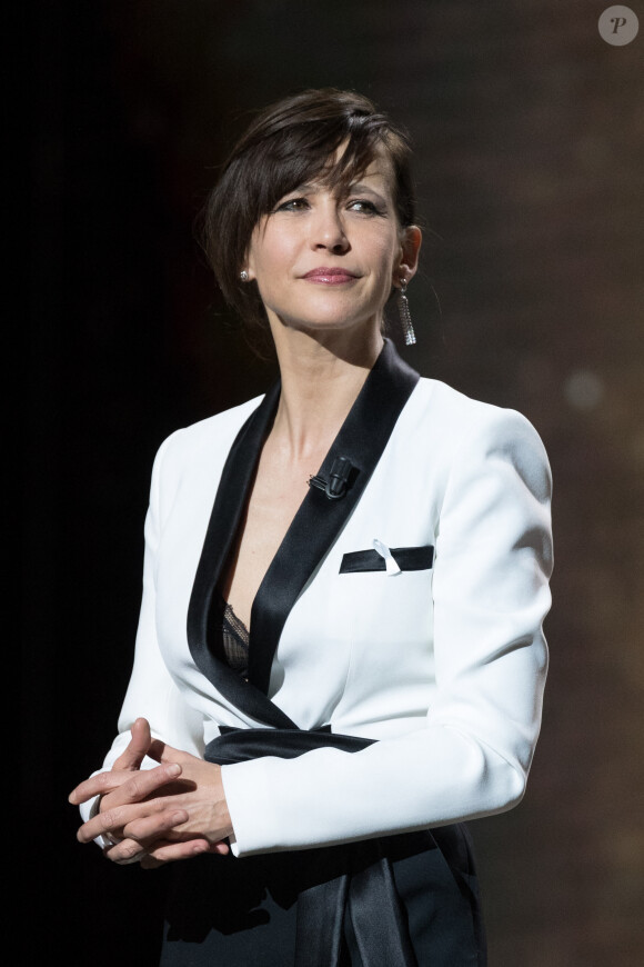 Sophie Marceau - 43ème cérémonie des Cesar à la salle Pleyel à Paris. © Dominique Jacovides - Olivier Borde / Bestimage