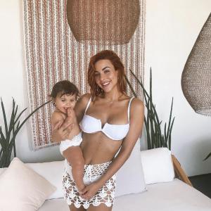 Rym Renom (Mamans & Célèbres) a accueilli une petite fille prénommée Maria-Valentina avec son compagnon Vincent Queijo - Instagram