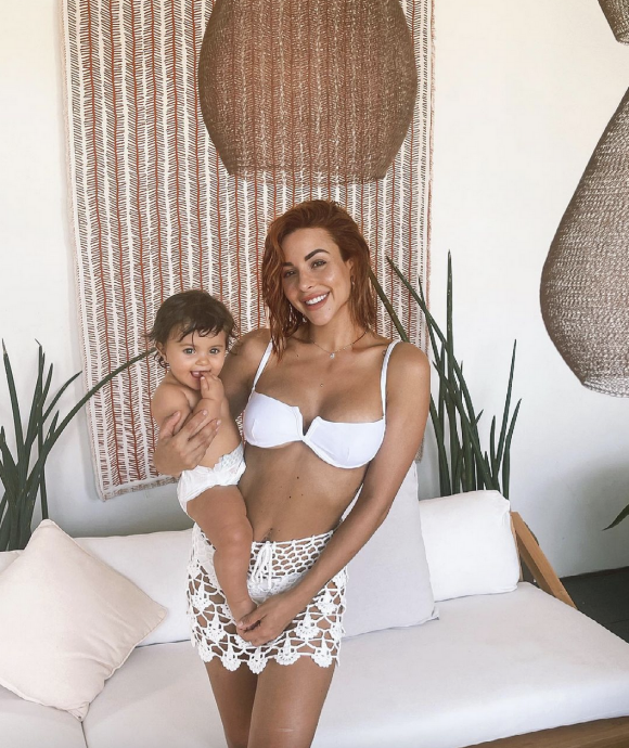Rym Renom (Mamans & Célèbres) a accueilli une petite fille prénommée Maria-Valentina avec son compagnon Vincent Queijo - Instagram