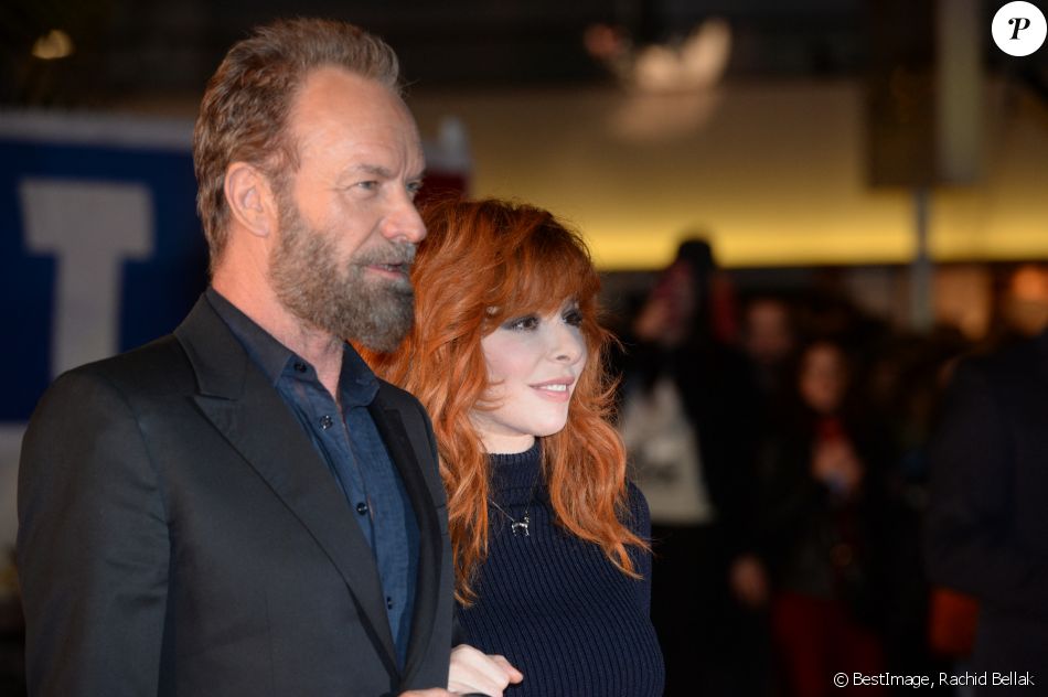 Mylène Farmer et Sting - 17e cérémonie des NRJ Music Awards au Palais des Festivals à Cannes, le 7 novembre 2015. © Rachid Bellak/Bestimage