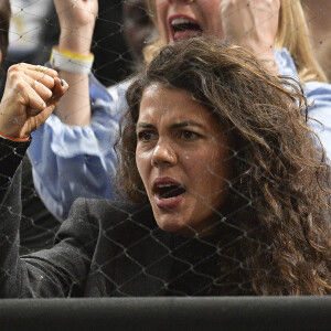 Noura El Shwekh dans les tribunes lors du tournoi Rolex Paris Masters 2019, le 1er novembre 2019. © Perusseau-Veeren/Bestimage