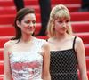 Marion Cotillard, Angèle - Montée des marches du film " Annette " lors de la cérémonie d'ouverture du 74ème Festival International du Film de Cannes. © Borde-Jacovides-Moreau / Bestimage