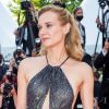 Festival de Cannes : Diane Kruger en dos-nu, Isabelle Huppert enveloppée... et une coiffure hallucinante