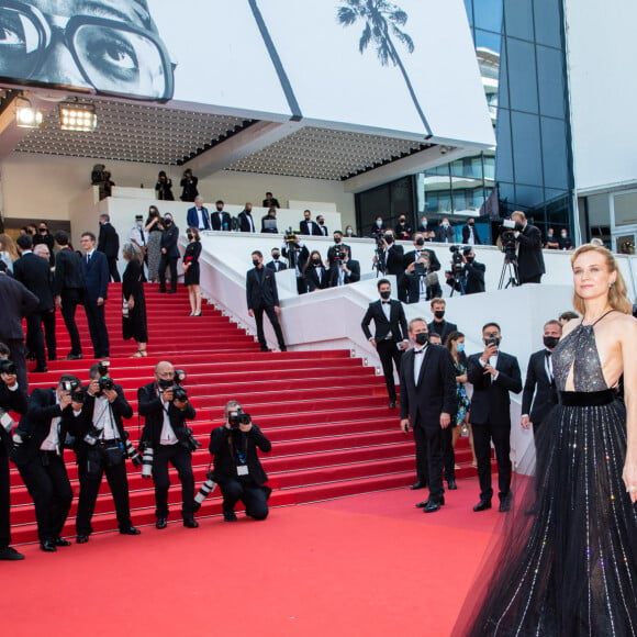 Diane Kruger - Montée des marches du film "Tout s'est bien passé" lors du 74e Festival de Cannes. Le 7 juillet 2021. © Borde-Jacovides-Moreau / Bestimage