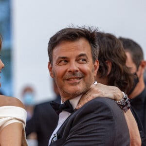 Sophie Marceau, François Ozon - Montée des marches du film "Tout s'est bien passé" lors du 74e Festival de Cannes. Le 7 juillet 2021. © Borde-Jacovides-Moreau / Bestimage