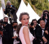 Andie MacDowell - Montée des marches du film "Tout s'est bien passé" lors du 74e Festival de Cannes. Le 7 juillet 2021. © Rachid Bellak / Bestimage