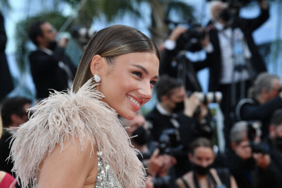 Lorena Rae - Montée des marches du film "Tout s'est bien passé" lors du 74e Festival de Cannes. Le 7 juillet 2021. © Rachid Bellak / Bestimage