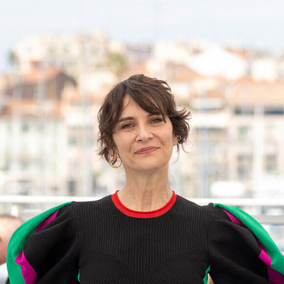 Géraldine Pailhas - Photocall du film "Tout s'est bien passé" lors du 74e festival international du film de Cannes. Le 8 juillet 2021. © Borde / Jacovides / Moreau / Bestimage