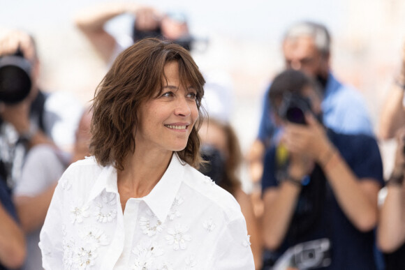 Sophie Marceau - Photocall du film "Tout s'est bien passé" lors du 74e festival international du film de Cannes. Le 8 juillet 2021. © Borde / Jacovides / Moreau / Bestimage