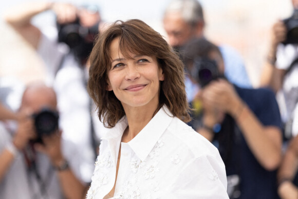 Sophie Marceau - Photocall du film "Tout s'est bien passé" lors du 74e festival international du film de Cannes. Le 8 juillet 2021. © Borde / Jacovides / Moreau / Bestimage