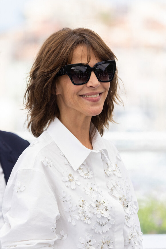 Sophie Marceau - Photocall du film "Tout s'est bien passé" lors du 74e festival international du film de Cannes. Le 8 juillet 2021. © Borde / Jacovides / Moreau / Bestimage