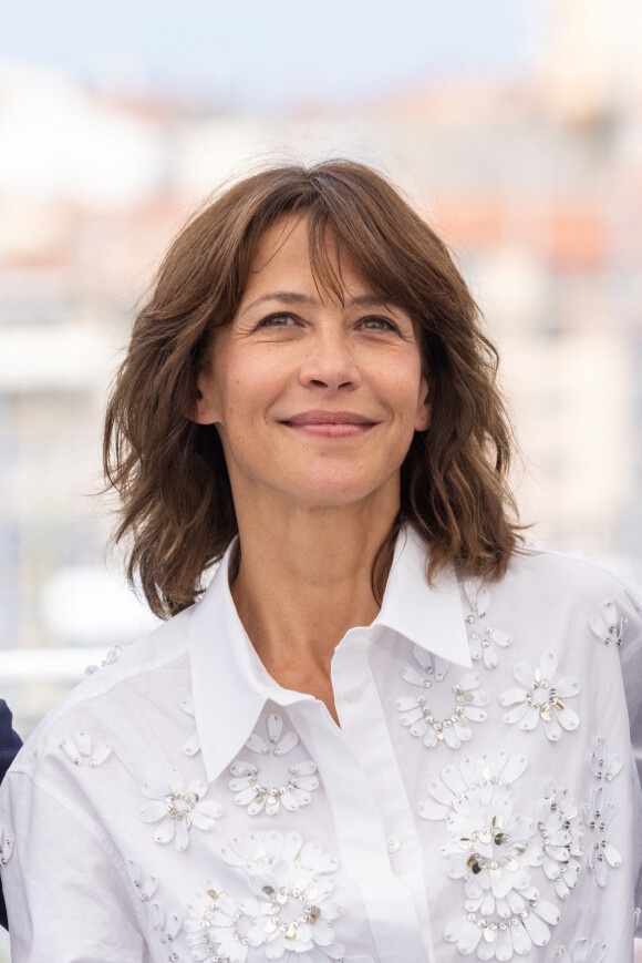 Sophie Marceau - Photocall du film "Tout s'est bien passé" lors du 74e festival international du film de Cannes. Le 8 juillet 2021. © Borde / Jacovides / Moreau / Bestimage
