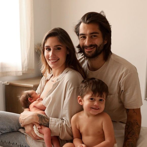 Jesta Hillmann en famille sur Instagram.