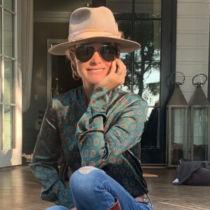 Laeticia Hallyday en famille sur Instagram. Eté 2021