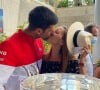 Novak Djokovic et son épouse Jelena fêtent leurs noces de laine, correspondant à 7 ans de mariage.