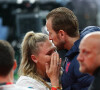 Harry Kane et sa femme Kate dévastés après la victoire de l'Italie en finale de l'Euro. Londres. © David Klein/Sportimage/Cal Sport Media/Zuma Press/Bestimage