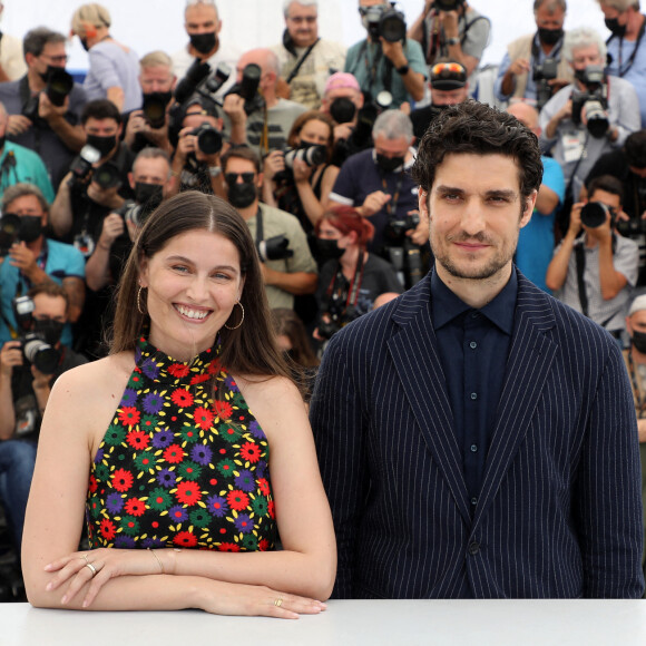 Laetitia Casta, Louis Garrel au photocall du film La croisade lors du 74ème festival international du film de Cannes le 12 juillet 2021 © Borde / Jacovides / Moreau / Bestimage