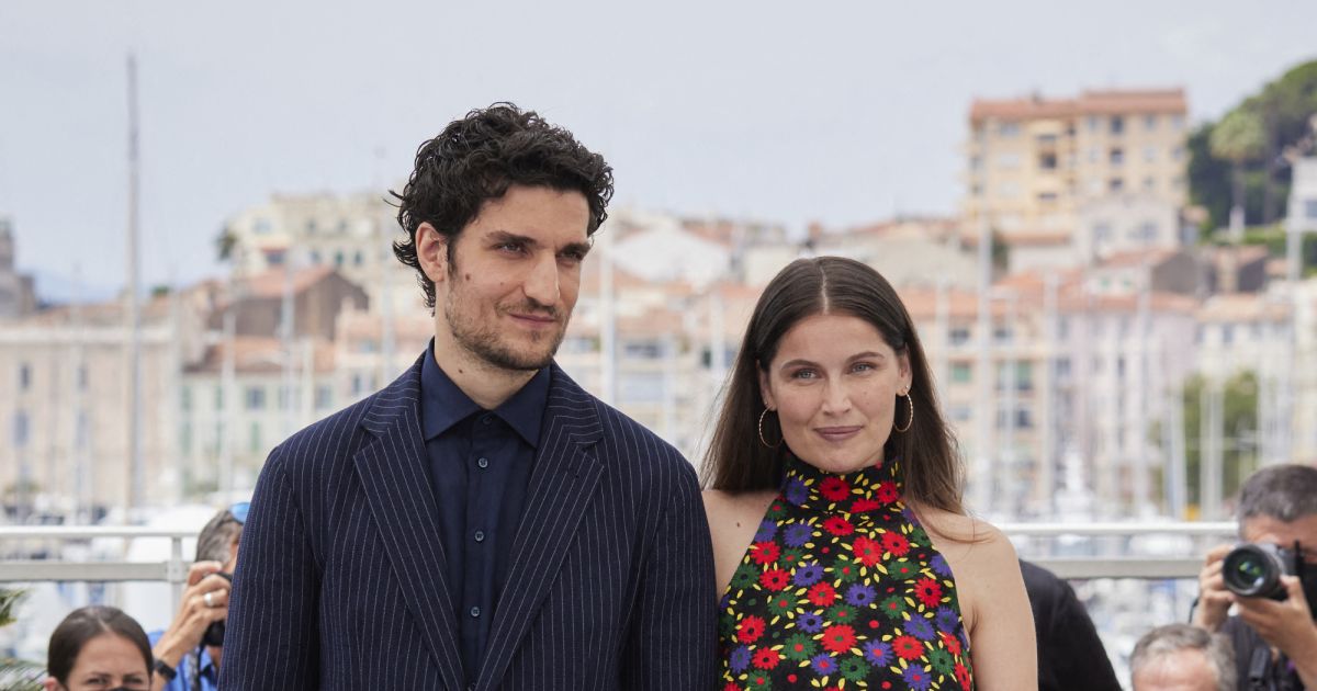 Louis Garrel, Laetitia Casta au photocall du film La croisade lors du