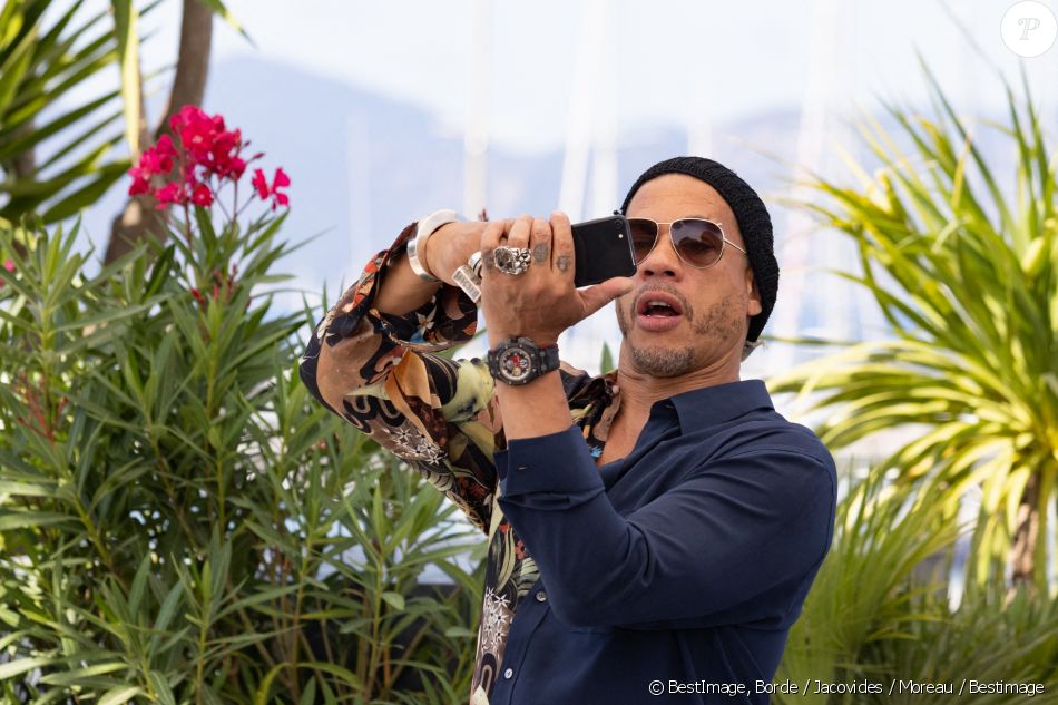 Distribution De Cette Musique Ne Joue Pour Personne JoeyStarr au photocall du film Cette musique ne joue pour personne