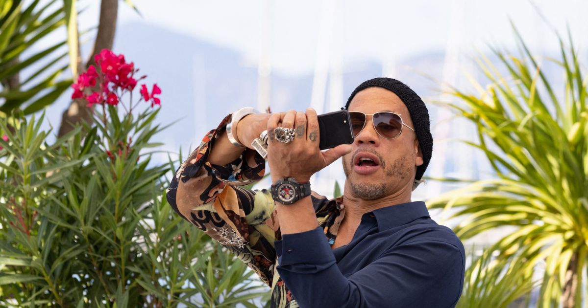 Cette Musique Ne Joue Pour Personne Critique JoeyStarr au photocall du film Cette musique ne joue pour personne