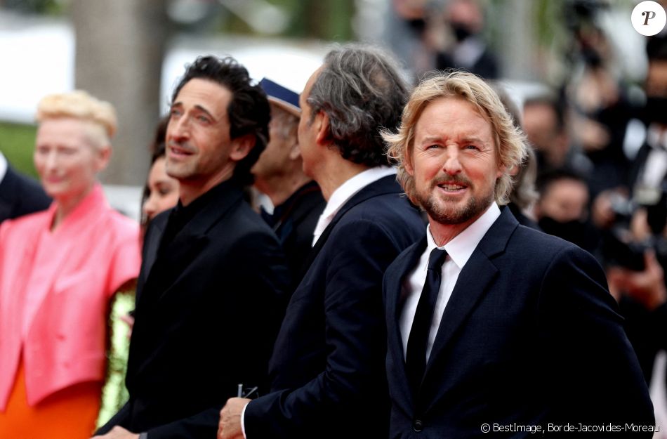 Owen Wilson - Montée des marches du film " The French Dispatch" lors du 74ème Festival International du Film de Cannes. Le 12 juillet 2021 © Borde-Jacovides-Moreau / Bestimage