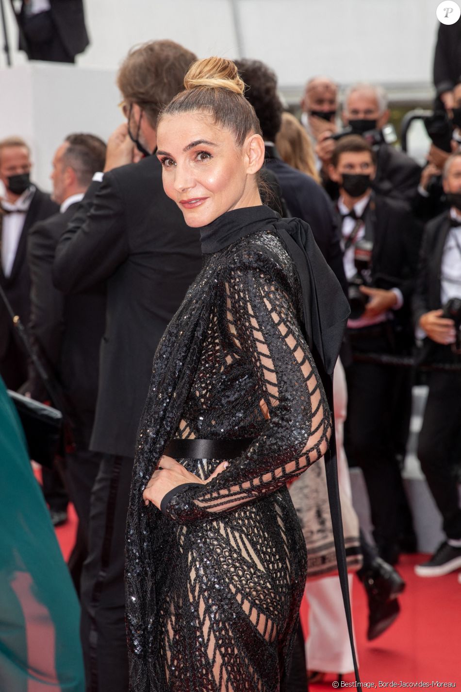 Clotilde Courau - Montée des marches du film " The French Dispatch" lors du 74ème Festival International du Film de Cannes. Le 12 juillet 2021 © Borde-Jacovides-Moreau / Bestimage