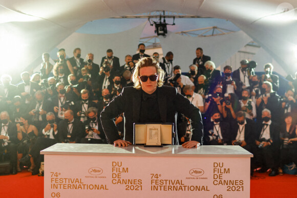 Caleb Laundry Jones (prix d'interprétation masculine pour "Nitram") - Photocall des lauréats du 74ème Festival International du Film de Cannes, le 17 juillet 2021. © Borde-Jacovides-Moreau/Bestimage 
