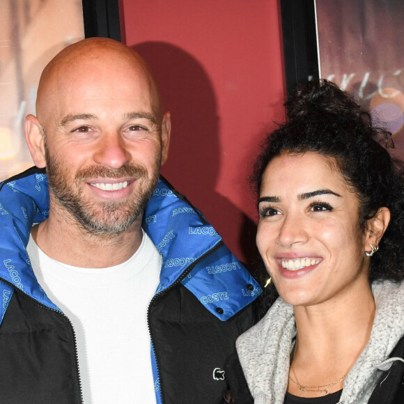 Franck Gastambide et sa compagne Sabrina Ouazani - Avant-première du film "Docteur" au cinéma Publicis à Paris, le 21 novembre 2019. © Coadic Guirec/Bestimage