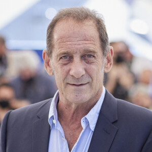 Vincent Lindon au photocall du film Titane lors du 74ème festival international du film de Cannes le 14 juillet 2021. © Borde / Jacovides / Moreau / Bestimage