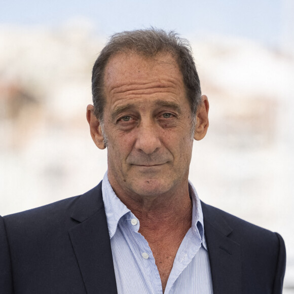Vincent Lindon au photocall du film Titane lors du 74ème festival international du film de Cannes le 14 juillet 2021. © Borde / Jacovides / Moreau / Bestimage