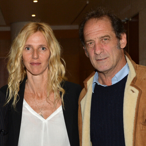 Semi-Exclusif - Sandrine Kiberlain et Vincent Lindon - Présentation de la rétrospective de Vincent Lindon à la cinémathèque française à Paris. © Veeren/Bestimage