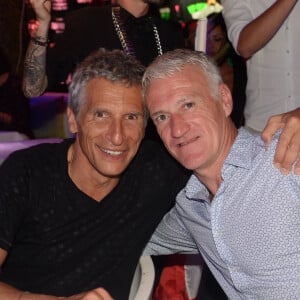 Didier Deschamps et Nagui à Saint-Tropez. © Rachid Bellak/Bestimage