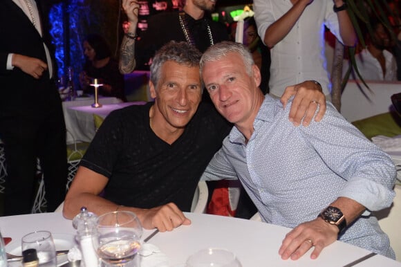 Didier Deschamps et Nagui à Saint-Tropez. © Rachid Bellak/Bestimage