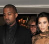 Kim Kardashian et son mari Kanye West arrivent au dîner de gala de "The Vogue 100" à Hyde Park, Londres, le 23 mai 2016.