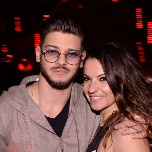 Exclusif - Rayane Bensetti et sa compagne Denitsa Ikonomova - After-party de la finale de l'émission "Danse avec les Stars" (DALS) au VIP ROOM à Paris le 23 Novembre 2019. © Rachid Bellak / Bestimage