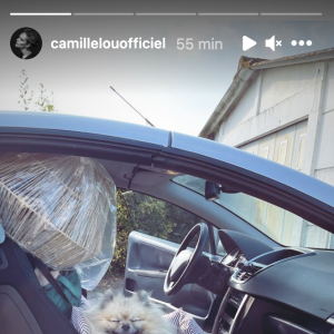 Camille Lou annonce une grande nouvelle sur Instagram en juillet 2021 : elle emménage avec son amoureux Romain Laulhe !