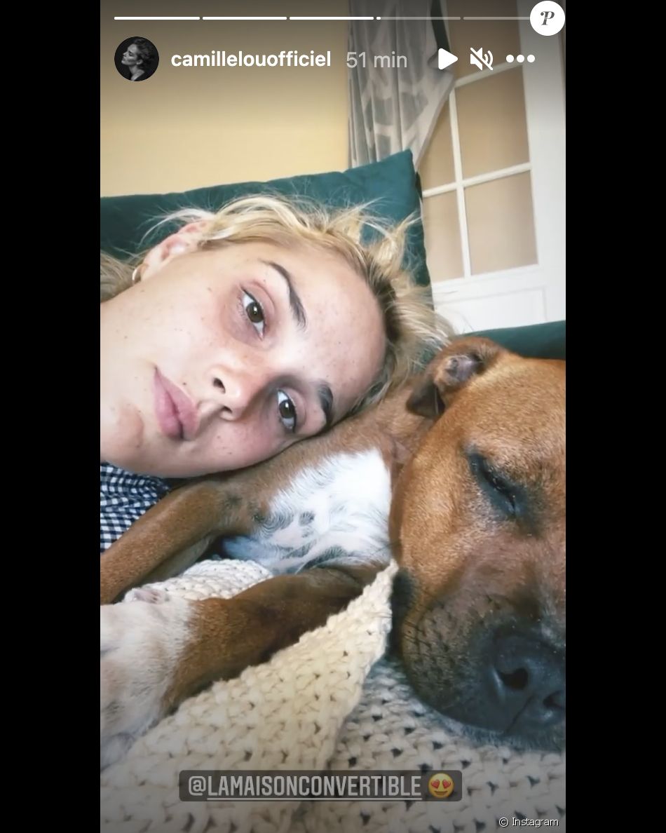 Camille Lou annonce une grande nouvelle sur Instagram en juillet 2021 : elle emménage avec son amoureux Romain Laulhe !