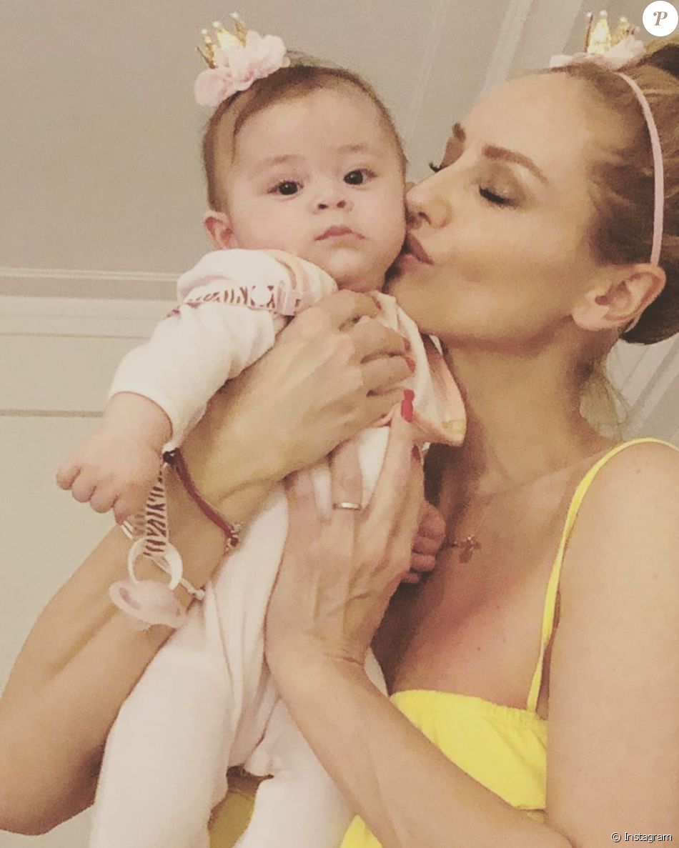 Adriana Karembeu avec sa fille Nina, le 26 mai 2019