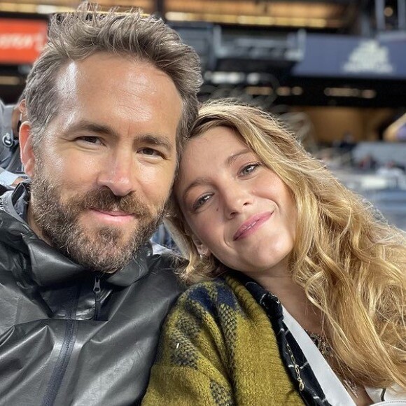 Ryan Reynolds et Blake Lively sur Instagram. Le 1er mai 2021.