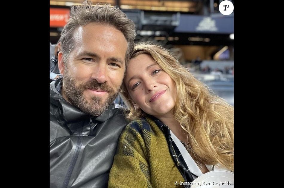 Ryan Reynolds et Blake Lively sur Instagram. Le 1er mai 2021.