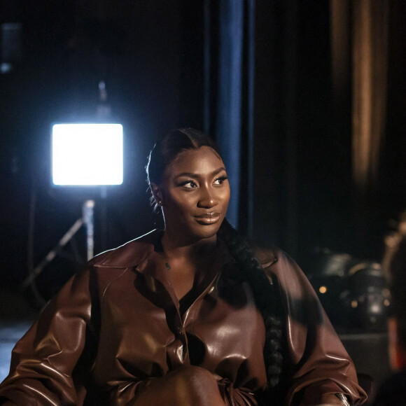 Exclusif - Aya Nakamura - Enregistrement de l'émission "Clique X" à l'Olympia (fermé), présentée par M.Achour, et diffusée en exclusivité sur Clique Tv et sur MyCanal, à Paris. Le 6 novembre 2020 © Jack Tribeca / Bestimage