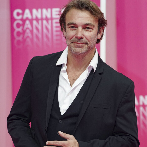 Patrick Puydebat au photocall de la seconde soirée du festival Canneseries saison 3 au Palais des Festivals à Cannes. © Norbert Scanella / Panoramic / Bestimage