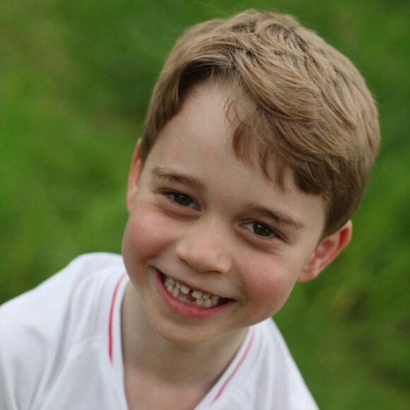 Le prince George de Cambridge photographié par sa mère la duchesse Catherine à l'occasion de son 6e anniversaire le 22 juillet 2019. ©The Duchess of Cambridge/PA Wire/ABACAPRESS.COM