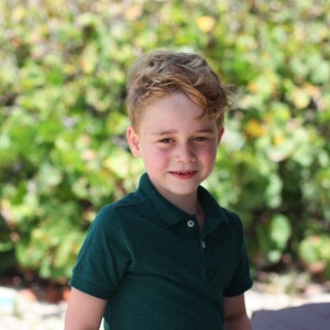 Le prince George de Cambridge photographié par sa mère la duchesse Catherine à l'occasion de son 6e anniversaire le 22 juillet 2019. ©The Duchess of Cambridge/PA Wire/ABACAPRESS.COM