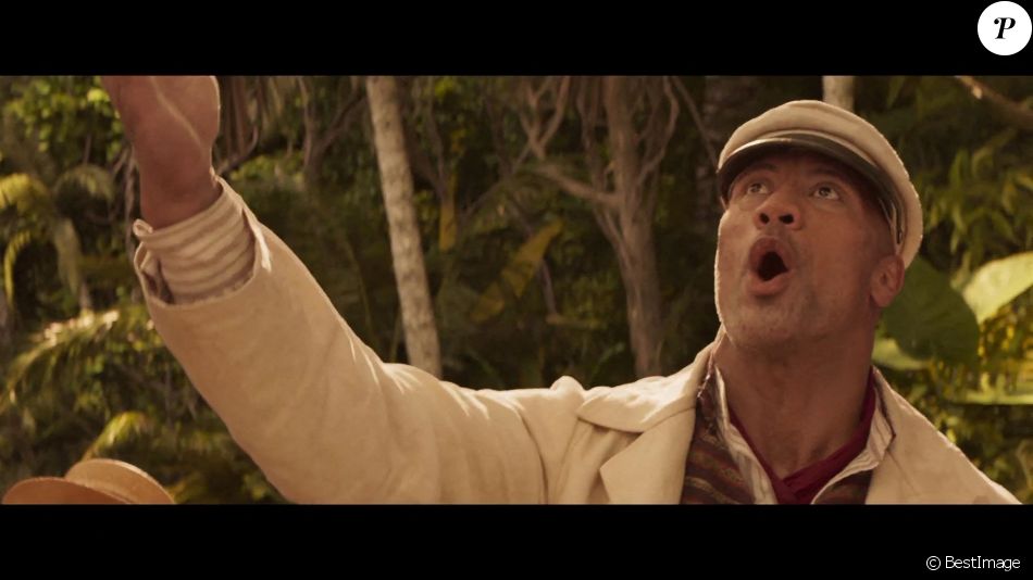 Dwayne Johnson dans la bande-annonce du film "Jungle Cruise".