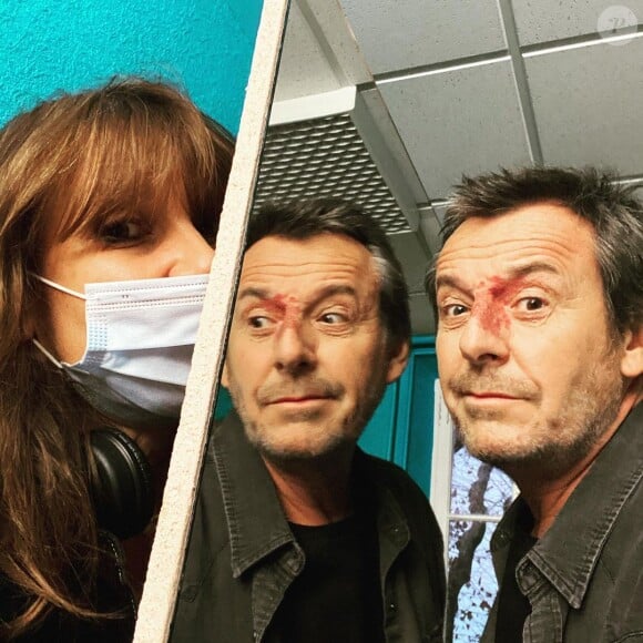 Nathalie Lecoultre et Jean-Luc Reichmann sur Instagram.