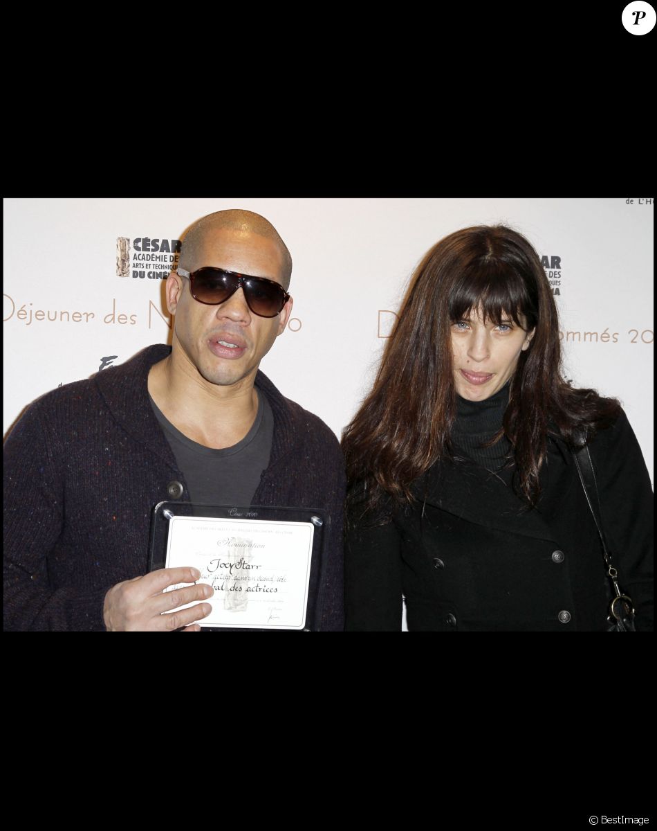 JoeyStarr et Maïwenn au Fouquet's en 2010.