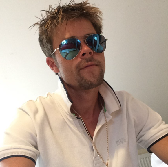 Nathan Meads, le sosie de Brad Pitt. Juillet 2021.