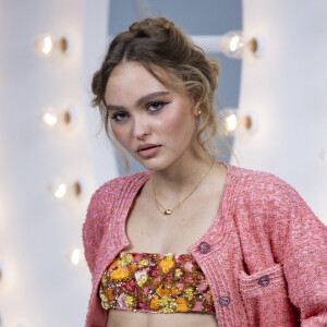 Lily Rose Depp au défilé de mode prêt-à-porter printemps-été 2021 "Chanel" au Grand Palais à Paris © Olivier Borde / Bestimage 