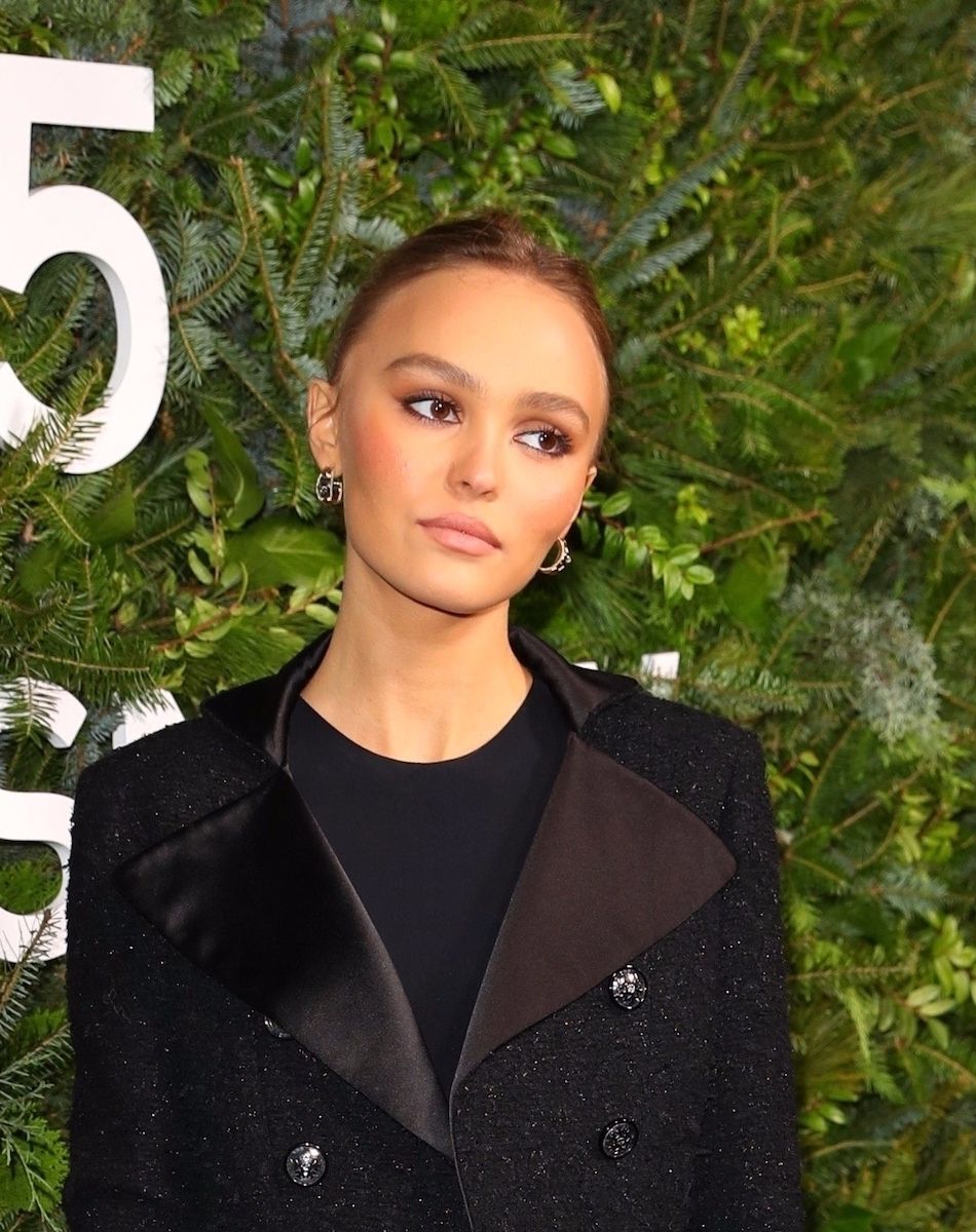 Lily-Rose Depp à la soirée Chanel No 5 à l'hôtel Standard à New York, le 10 décembre 2019